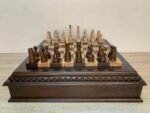 Chess set: Multifunctional Chess Board with 2 Drawers + pieces "Classic Luxe" - Image 6