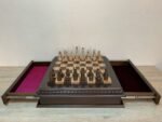 Chess set: Multifunctional Chess Board with 2 Drawers + pieces "Classic Luxe" - Image 12