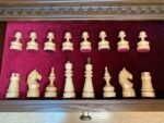 Chess set: Multifunctional Chess Board with 2 Drawers + pieces "Classic Luxe" - Image 10