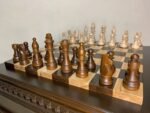 Chess set: Multifunctional Chess Board with 2 Drawers + pieces "Staunton" - Image 17