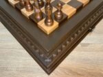 Chess set: Multifunctional Chess Board with 2 Drawers + pieces "Staunton" - Image 5