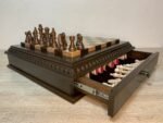 Chess set: Multifunctional Chess Board with 2 Drawers + pieces "Staunton" - Image 11
