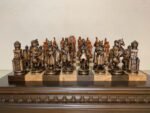 Chess set: Multifunctional Chess Board with 2 Drawers + pieces "Battle of Thrones & Knights" - Image 6