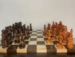 Chess set: Multifunctional Chess Board with 2 Drawers + pieces "Battle of Thrones & Knights" - Image 14