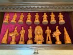 Chess set: Multifunctional Chess Board with 2 Drawers + pieces "Battle of Thrones & Knights" - Image 11