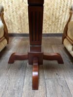 Chess Table "Royal Chic" with Storage Drawers, Ash wood, Handmade - Image 11