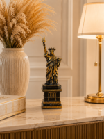 Wooden Statue of Liberty, Custom Lady Liberty Ash Wood Sculpture - Image 7
