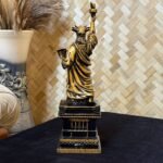 Wooden Statue of Liberty, Custom Lady Liberty Ash Wood Sculpture - Image 9