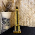 Handmade Wooden Empire State Building Statue, Art Deco New York Architecture - Image 5
