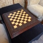 Wooden Chess board “Waves of Aspiration” (In Stock) - Image 8