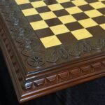 Wooden Chess board “Waves of Aspiration” (In Stock) - Image 4