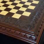 Wooden Chess board “Waves of Aspiration” (In Stock) - Image 7