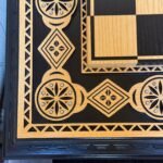 Wooden Chess Board "Bright Art" Decorated with beads (In Stock) - Image 6