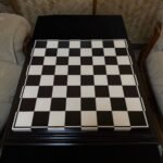 Classic Chess board "Black&White" Ash Wood (In Stock) - Image 5