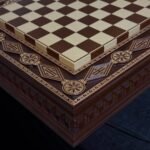 Chess board "Royal Classic" Decorated with beads (Sale) - Image 2
