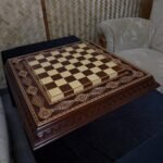Chess board "Royal Classic" Decorated with beads (Sale) - Image 3