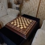 Chess board "Royal Classic" Decorated with beads (Sale) - Image 7